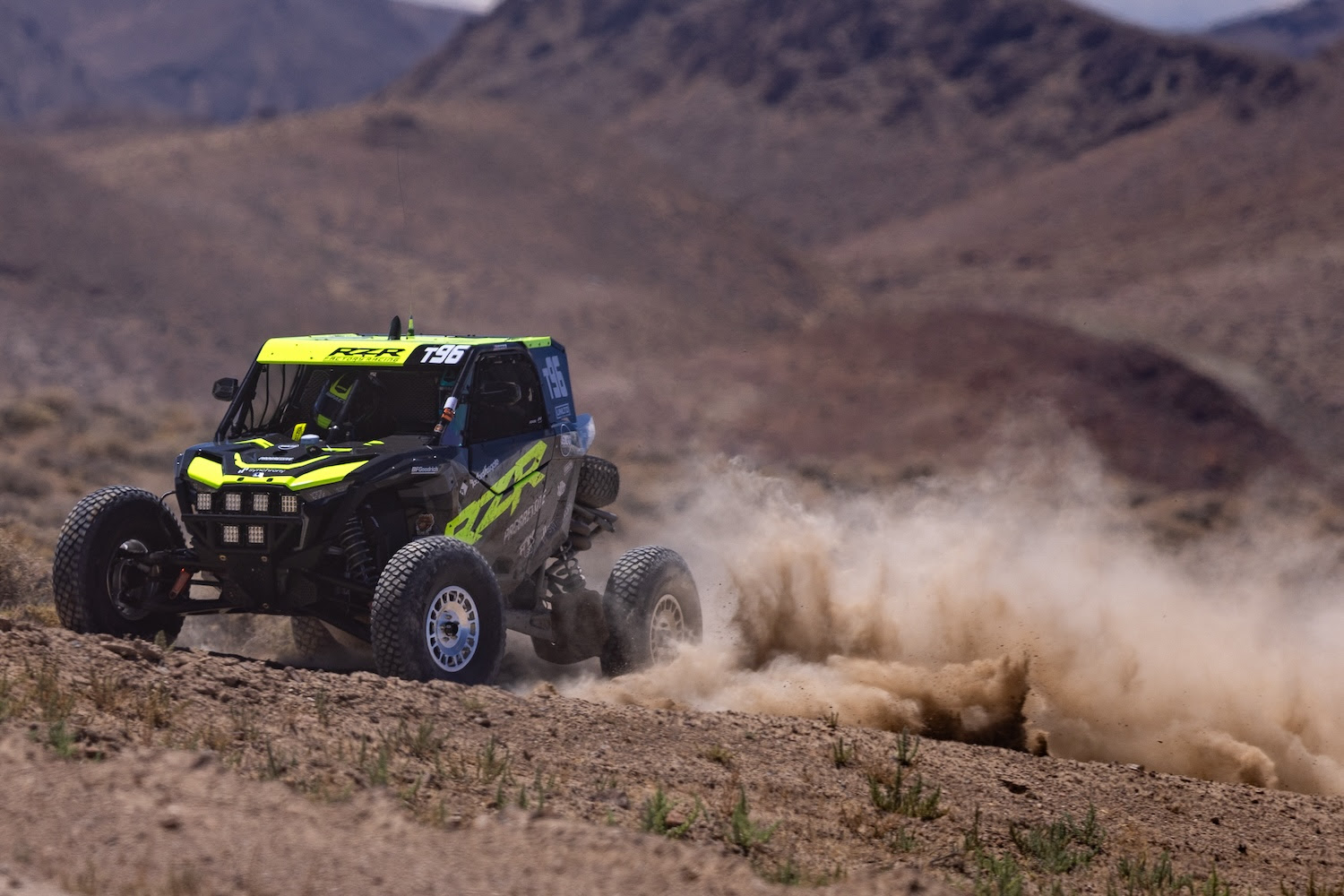 Brock Heger Makes History With Polaris RZR Factory Racing Vegas-to-Reno Win